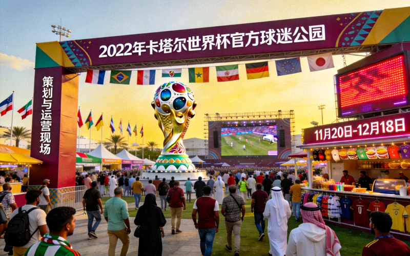 2022年卡塔尔世界杯官方球迷公园策划与运营现场盛况
